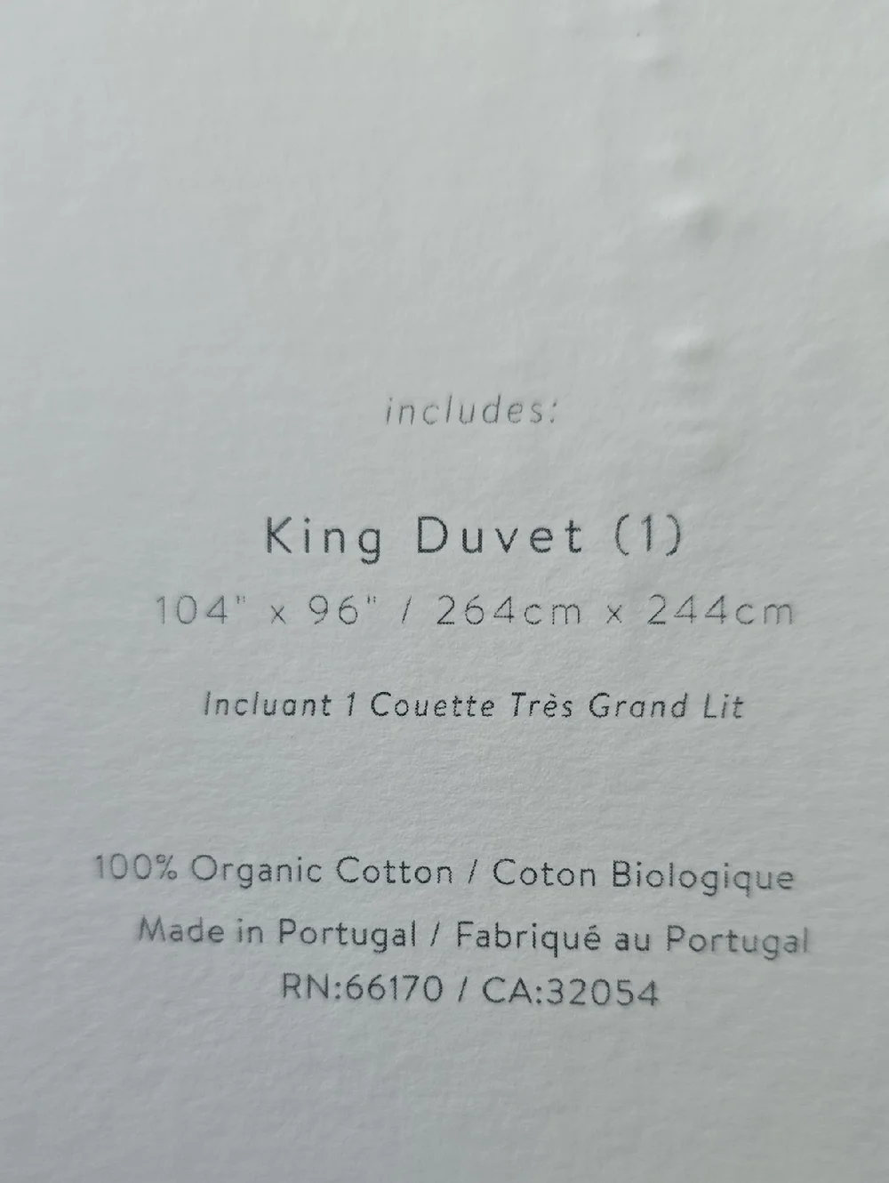 Organic Cotton Spa Sateen Ruffled Duvet Cover
